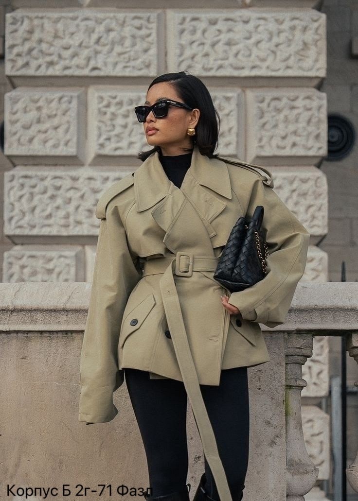 тренч укороченный,тренч одежда,тренч короткий,модное пальто
