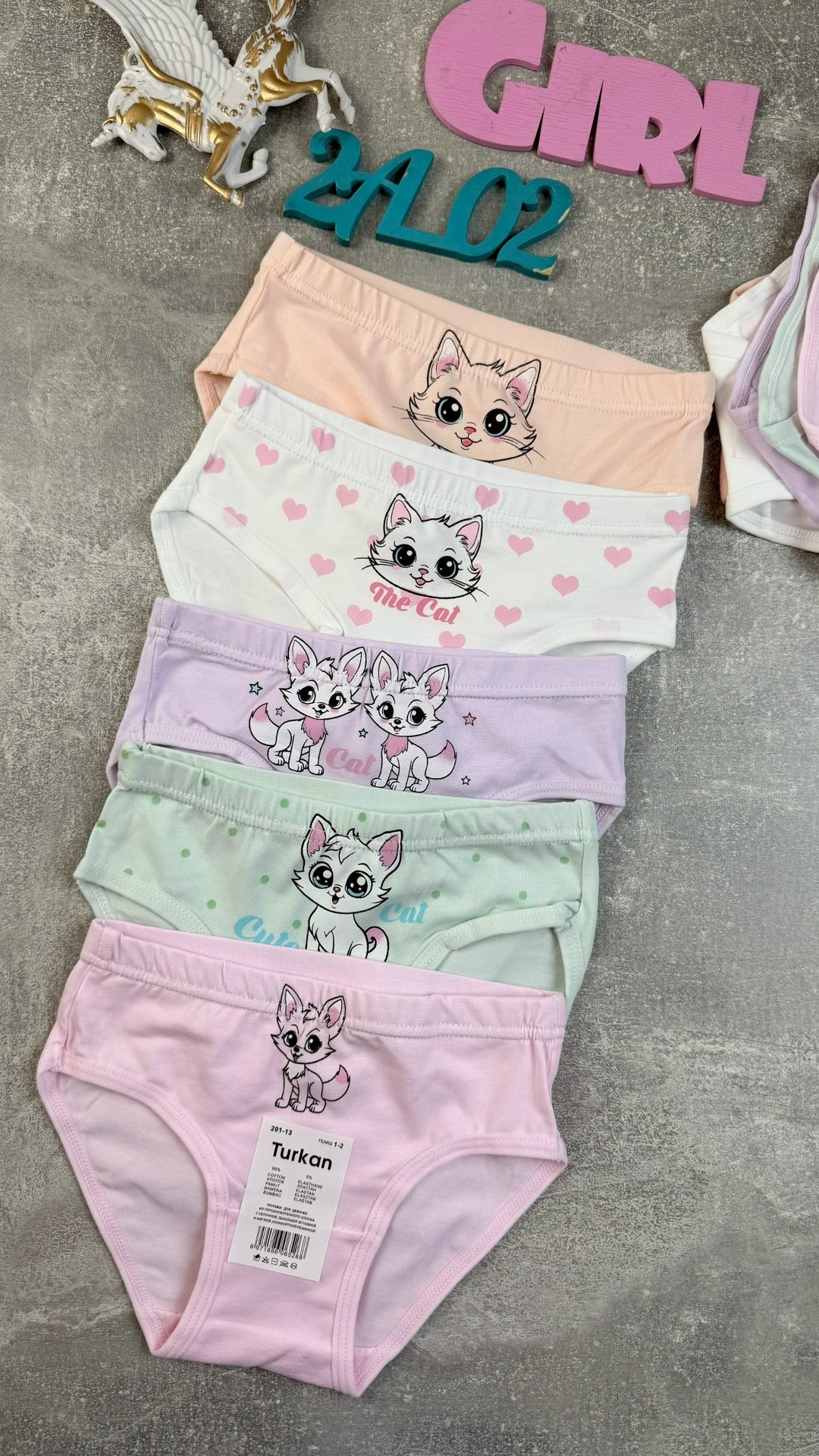 комплект трусов слипы donella для девочек,трусы для девочки donella,комплект трусов для девочки 5 шт,трусы детские для девочек,комплект трусов слипы donella