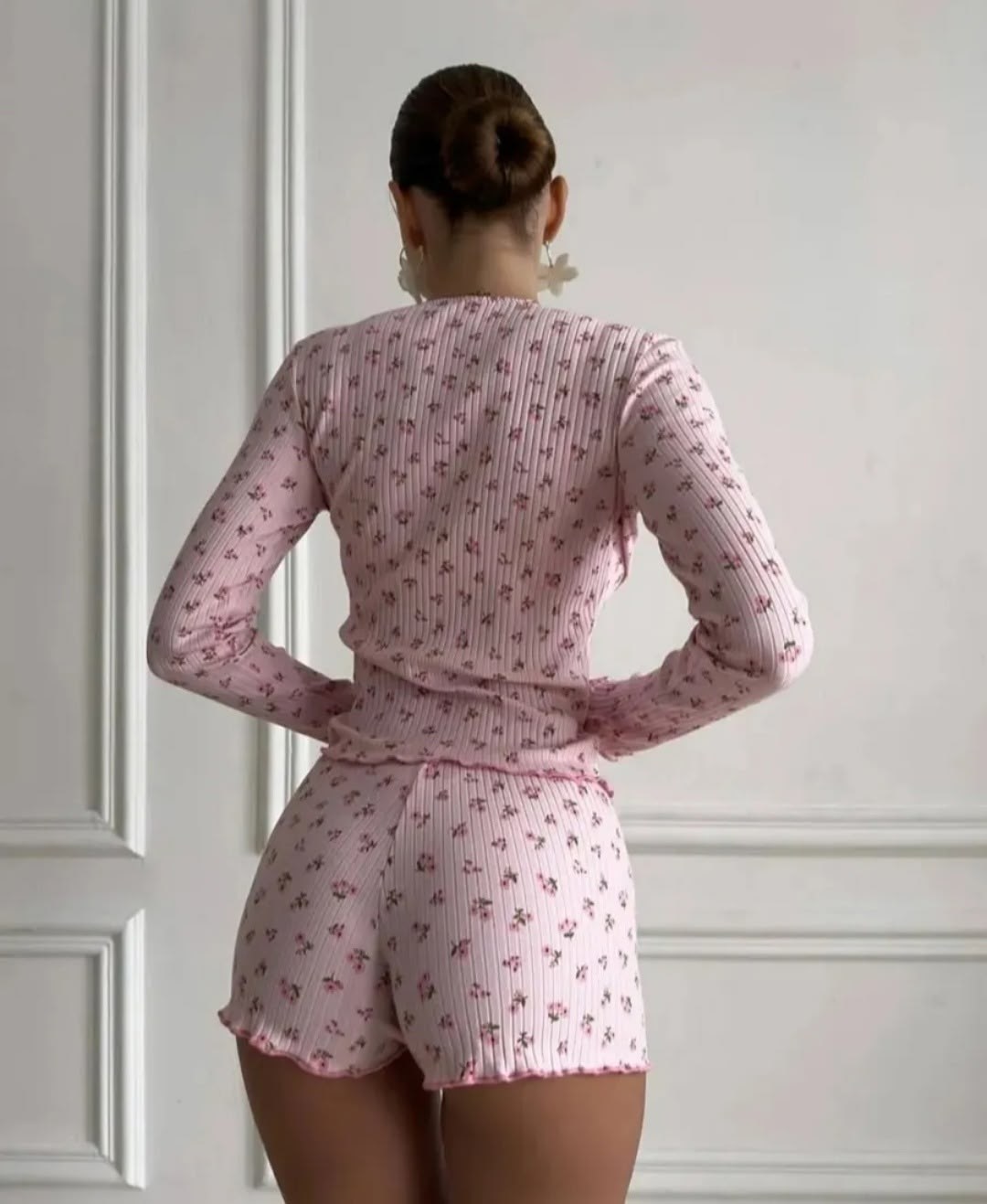 женские пижамы,пижама комплект 4-ка из хлопка my taste цвет розовый,пижама комплект 4-ка из хлопка my taste,женские пижамные комплекты,комплект женской пижамы