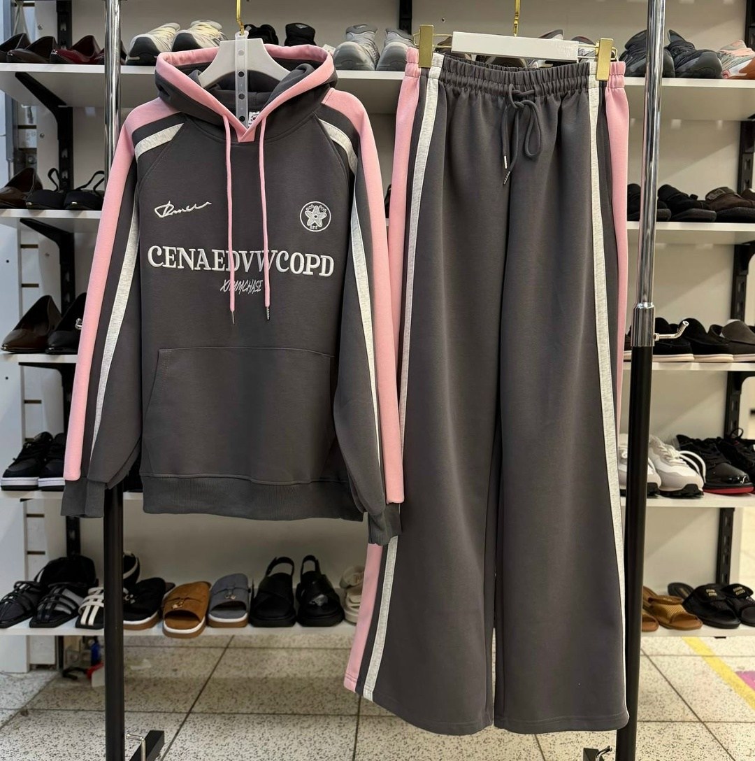 спортивный костюм женский,костюм модный,костюм розово,спортивный костюм,комплект спортивного костюма