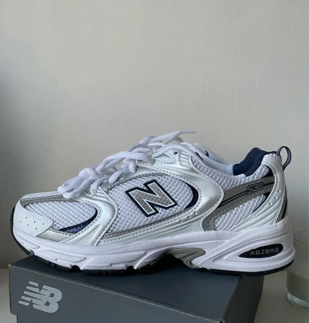 кроссовки new balance 530,new balance 530 white silver navy,,кроссовки new balance,кроссовки