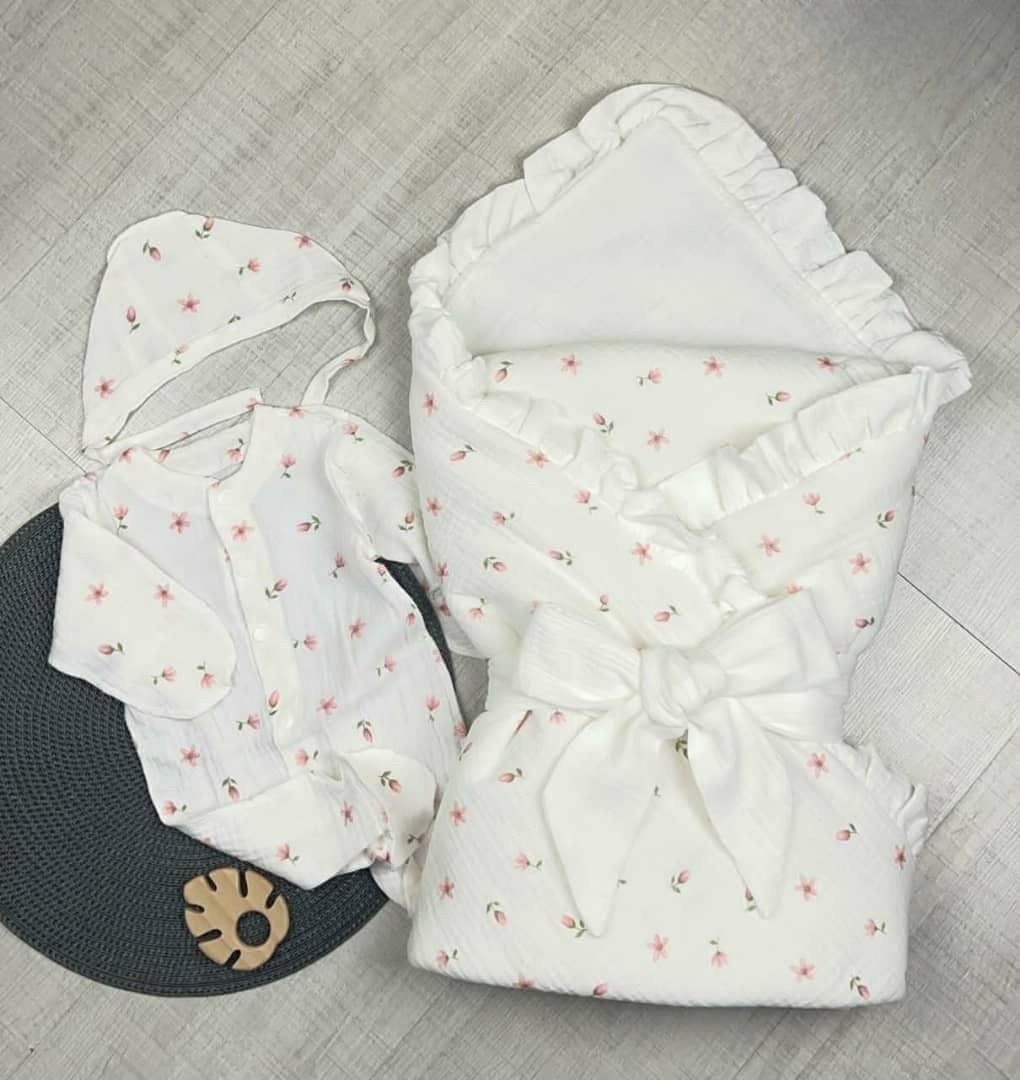 комплект на выписку,комплект на выписку 4 предмета "кроля" серый лето,конверт на выписку,комплект на выписку 5 предметов,летний комплект на выписку