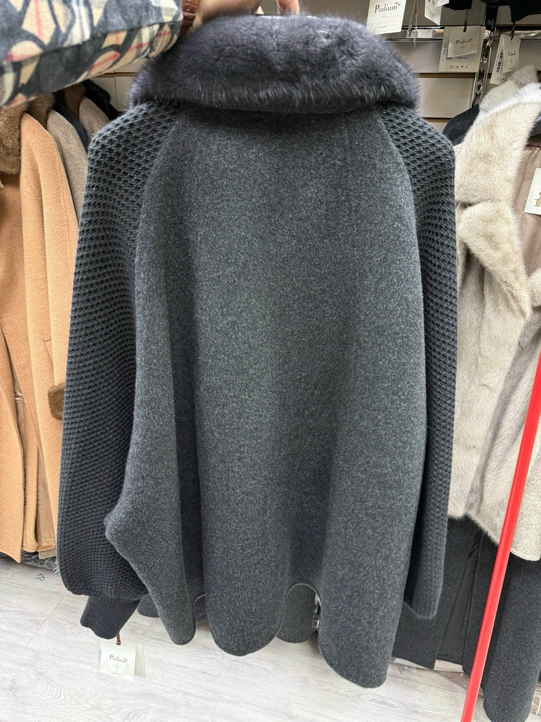 кардиган с отделкой меха норки английский ворот,кофта с мехом,норковая шуба,шуба,женская куртка из натурального норкового меха