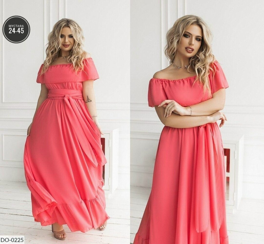 бирюзовое платье для полных,длинное платье с оборками,летнее платье для полных,летние платья в пол для полных,платье женское шифоновое