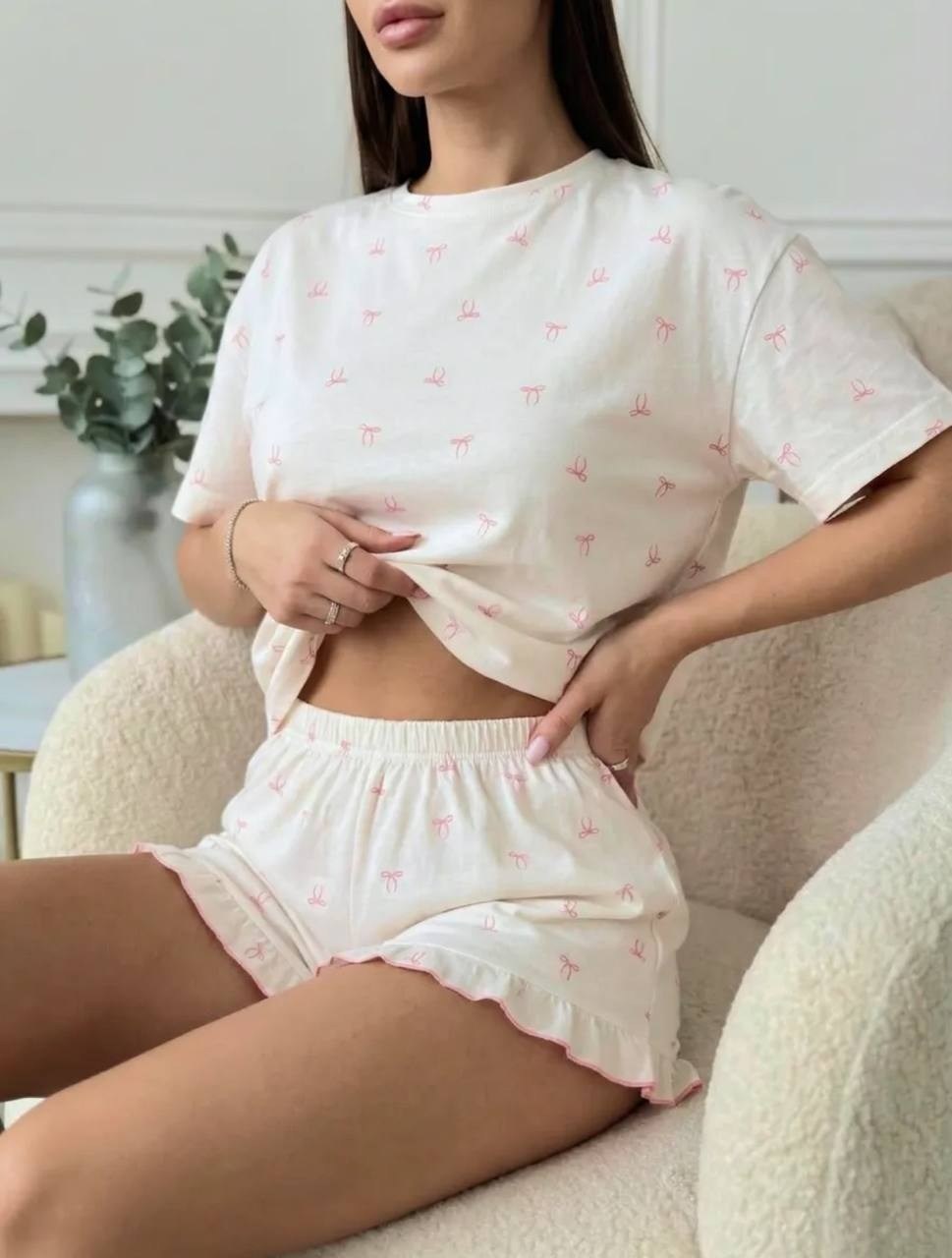 пижама с шортами и футболкой beamuuur 405777200,пижама женская с шортами,муслиновая пижама с шортами eustera 213008013,домашняя хлопковая пижама с шортами smollynika,женская пижама