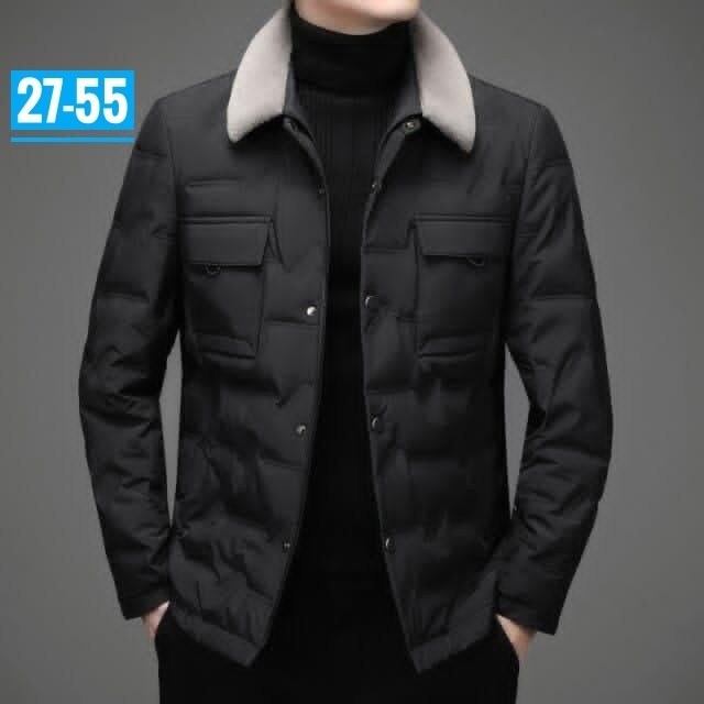 теплая куртка,куртка с воротником,приталенный пуховик мужской,зимняя мужская куртка,мужской пуховик