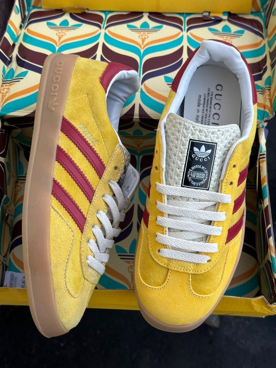 adidas gucci gazelle,кроссовки adidas x gucci wmns gazelle 'gg monogram' коричневый,gucci adidas collab sneakers gazelle collection,adidas x gucci gazelle 'gg monogram',кроссовки adidas originals x gu