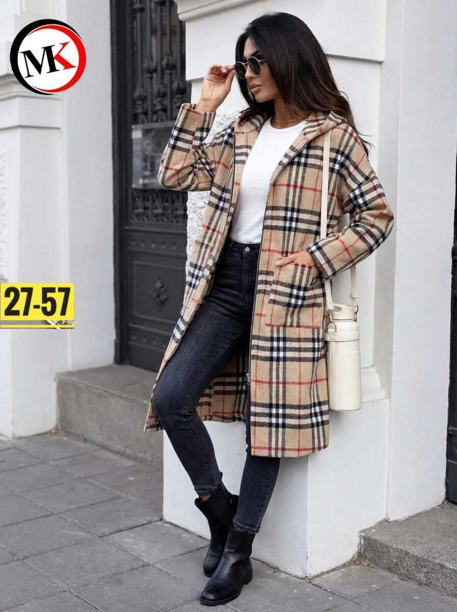 пальто в клетку,пальто модное,женское шерстяное пальто в клетку,пальто в клетку женское,пальто клетчатое