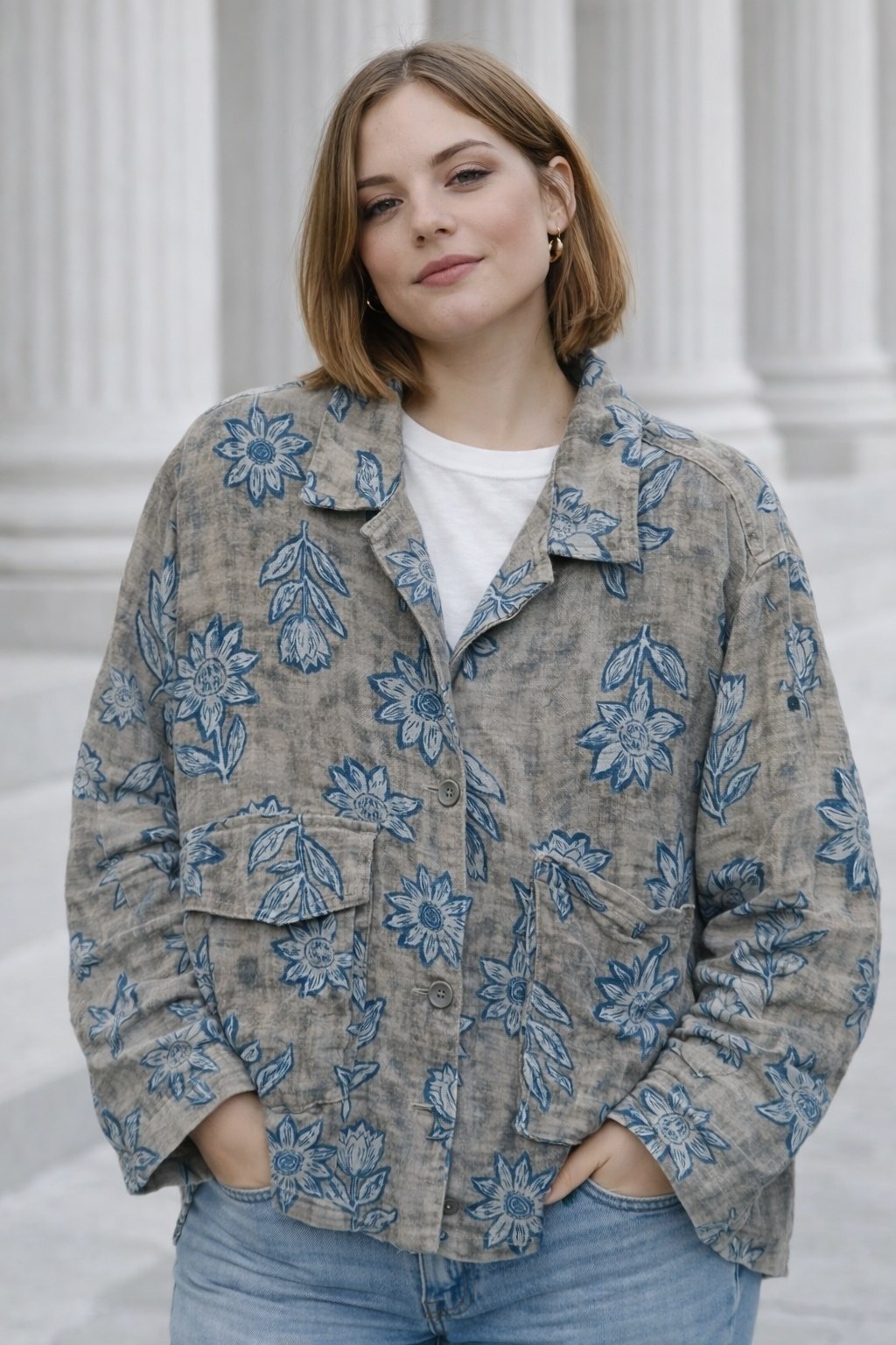 куртка с цветочным принтом,повседневная куртка,джинсовая куртка,джинсовые куртки женские,винтажная куртка