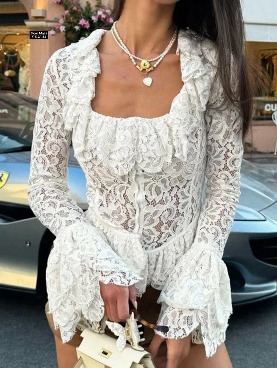 кружевные блузки,кружевные топы,белая мода,кружевная одежда