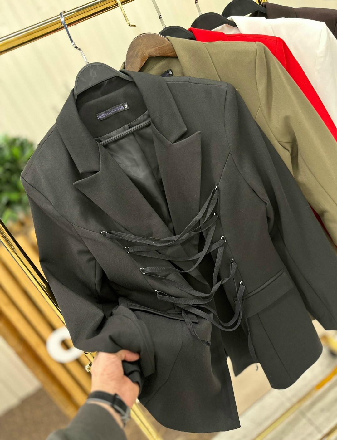 женские костюмы,стильные женские костюмы,женская мода,одежда в корейском стиле,пиджак с поясом