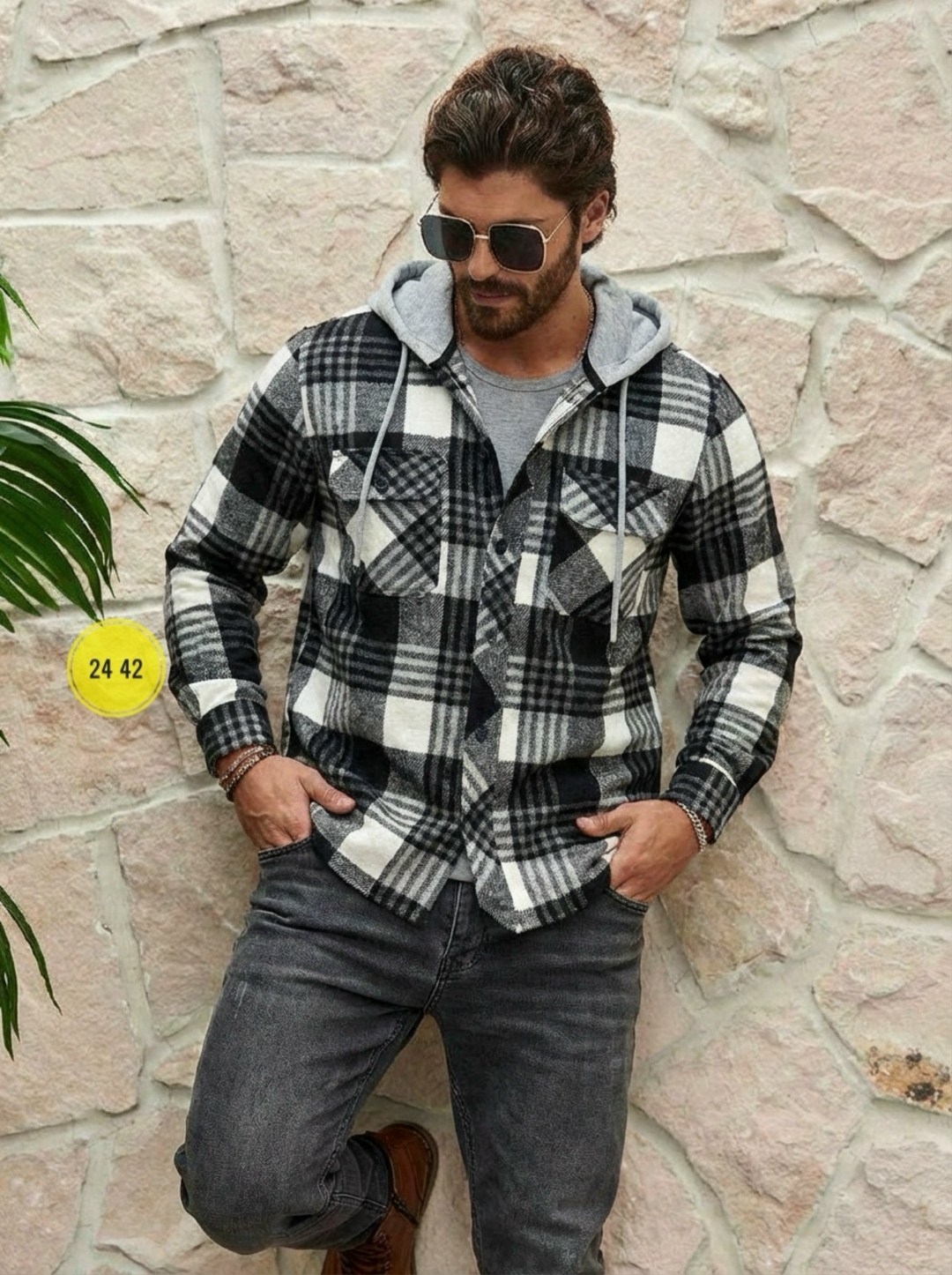 рубашка с капюшоном,рубашка мужская,рубашка с капюшоном мужская,рубашка в клетку мужская,флисовая рубашка