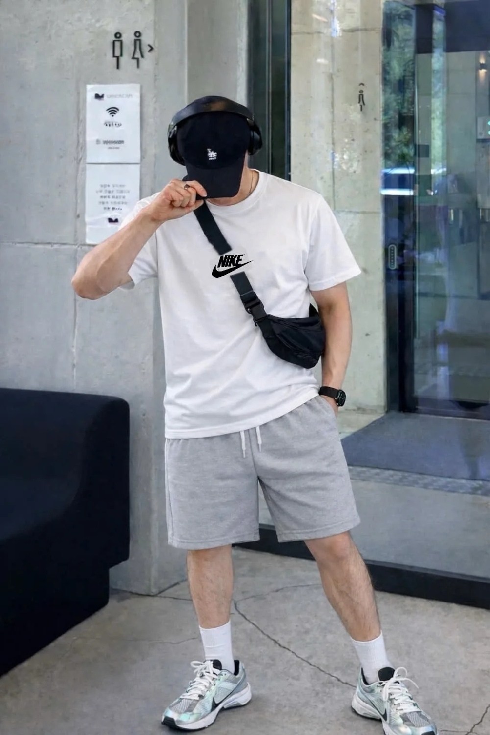 nike сумка на пояс,мужская мода,сумка на пояс,сумка на плече,одежда для парней