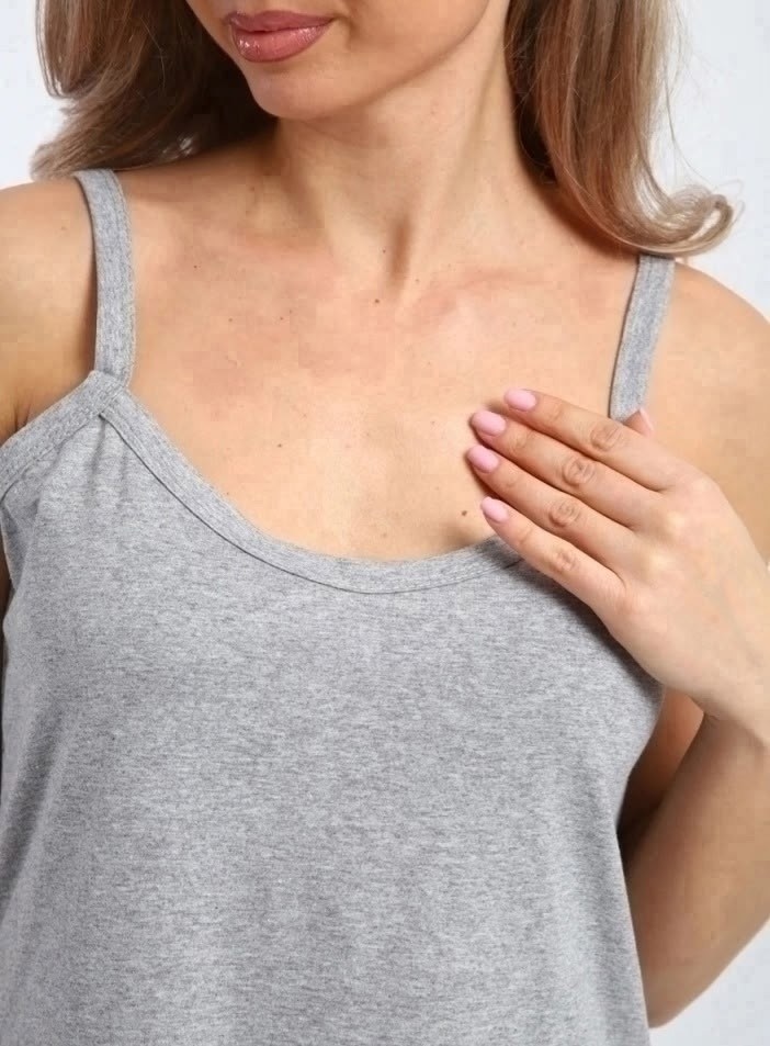 ночная сорочка для беременных,ночнушка для беременных,сорочка серая 8.142 для беременных и кормящих,сорочка для беременных,одежда для беременных