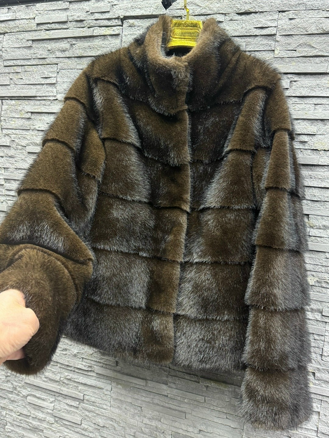 норковая шуба,норковая шуба автоледи,шуба темный графит из меха норки,шуба норковая черный бриллиант воротник стойка,шуба норка
