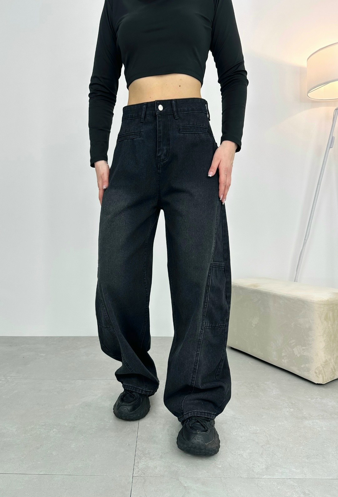 женские джинсы,черные джинсы женские,джинсы женские широкие,джинсы черные,джинсы