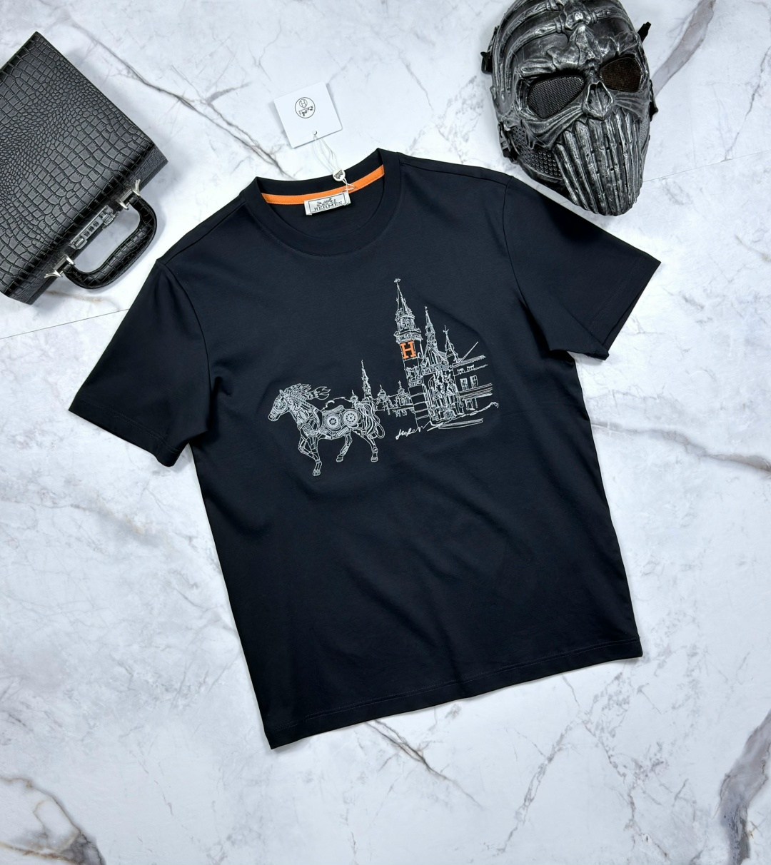 футболка hermes,мужская футболка hermes,мужская футболка,футболка гермес,футболки брендовые