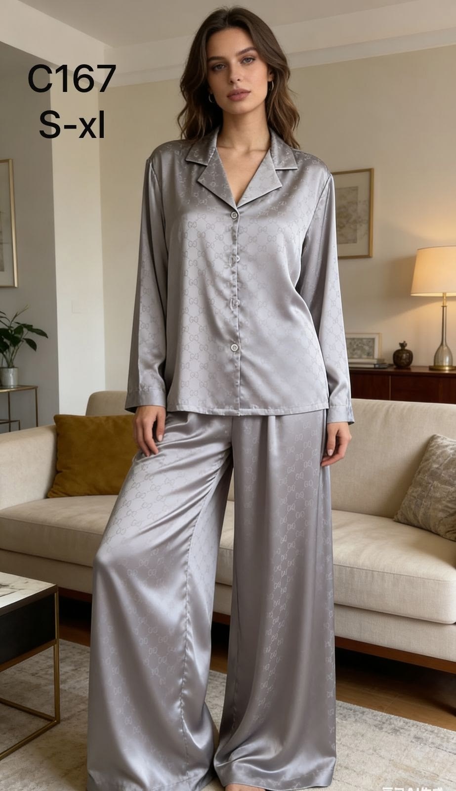 домашняя одежда пижама,пижама шелковая со штанами silk mood,пижама для женщин,пижама женская,шёлковая пижама женская