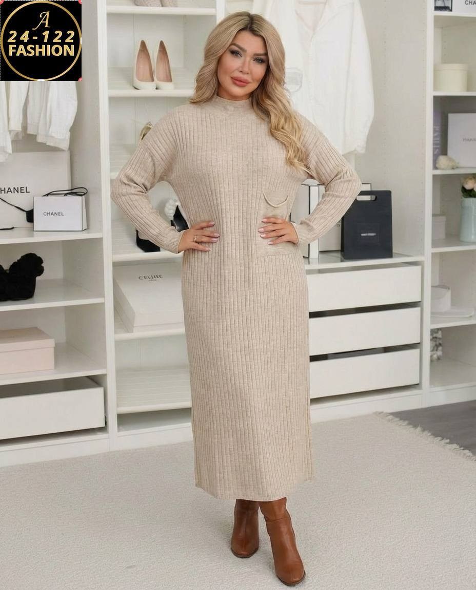 синее платье лапша,платье вязаное длинное,платье теплое вязаное,женское платье лапша,трикотажное платье