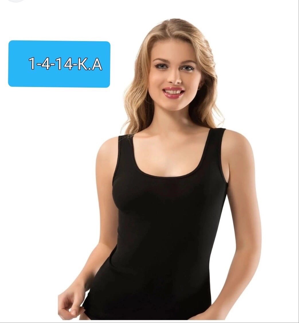 майка женская,черная майка женская,бельевая майка женская,майка женская comazo k-1_37_005,топ майка женская