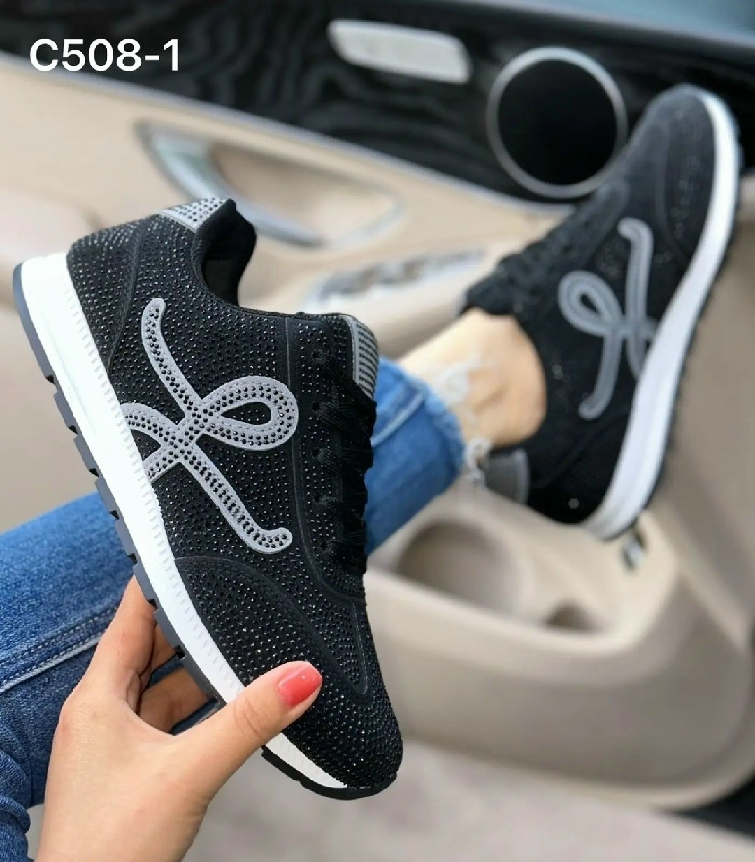 ,кроссовки женскиe,женские кроссовки chanel,кроссовки со стразами,chanel кроссовки