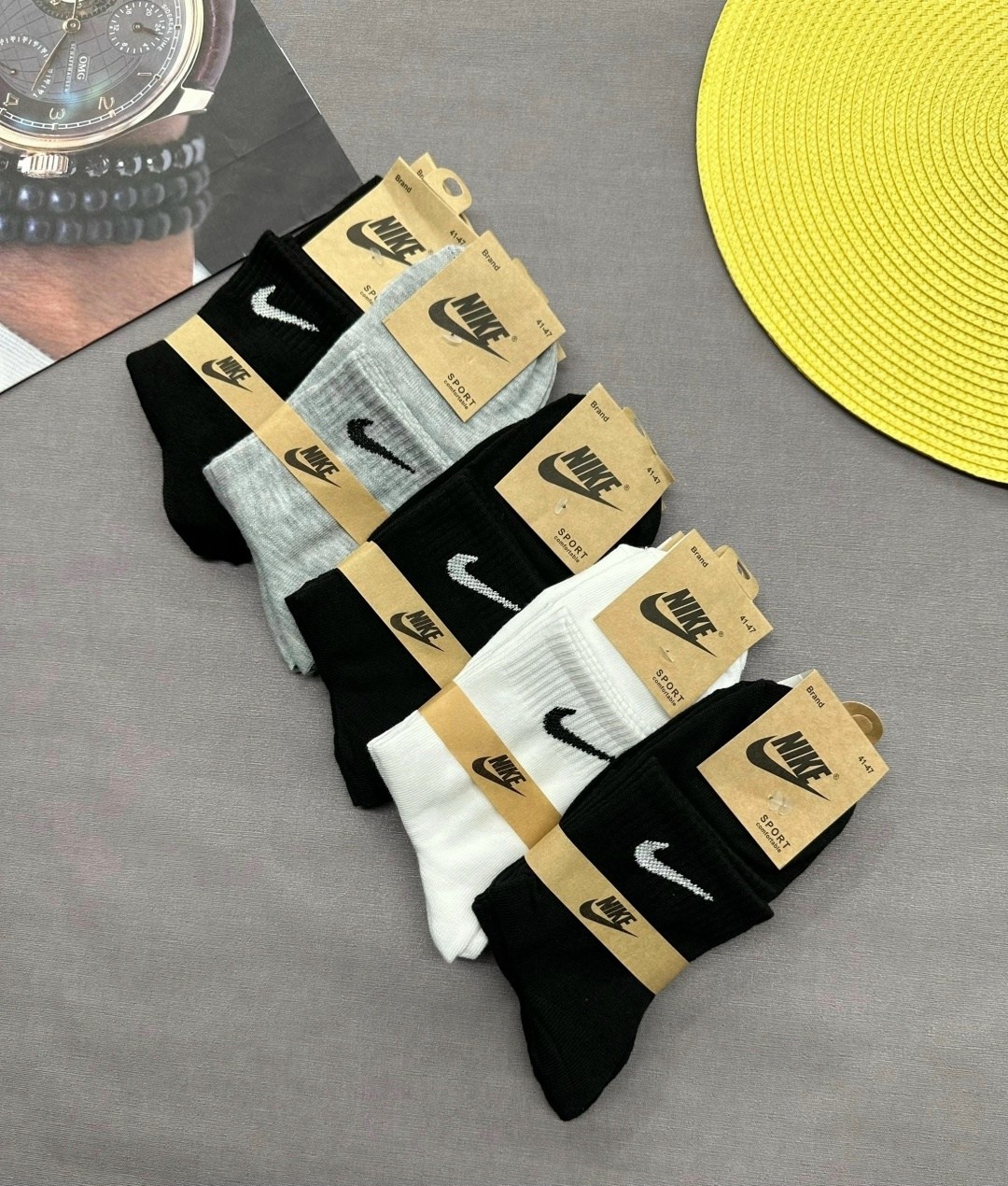 носки мужские 10 пар nike,носки мужские 10 пар,носки мужские,комплект носки мужские,носки мужские спортивные