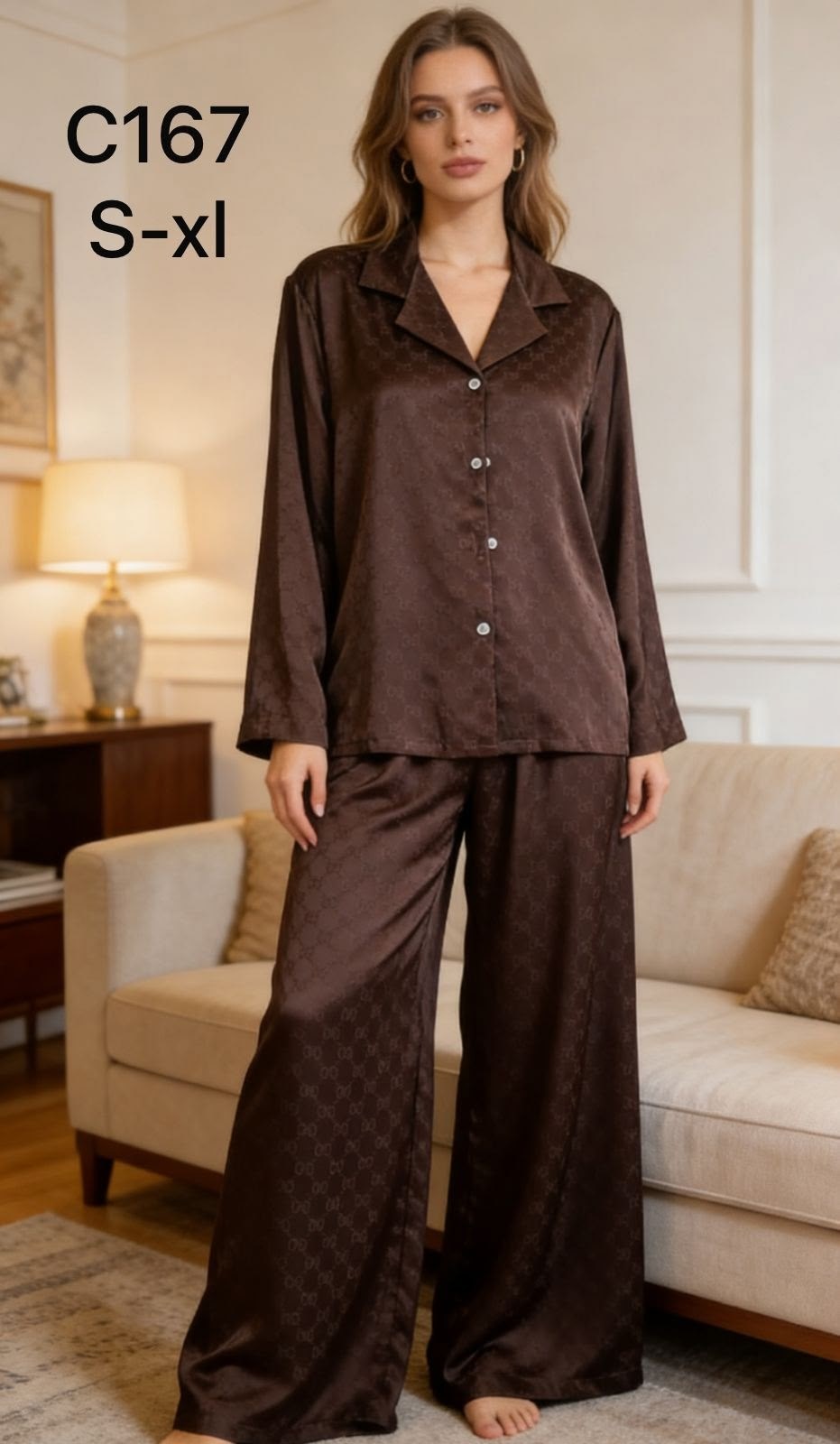 домашняя одежда пижама,пижама шелковая со штанами silk mood,пижама для женщин,пижама женская,шёлковая пижама женская