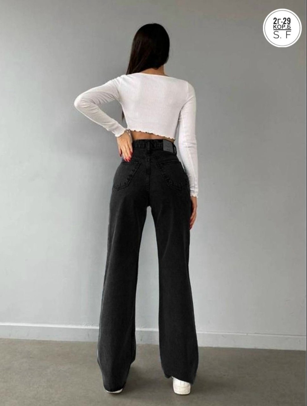 джинсы женские широкие,джинсы женские,джинсы клеш широкие cos'mos style,джинсы женские черные,широкие джинсы