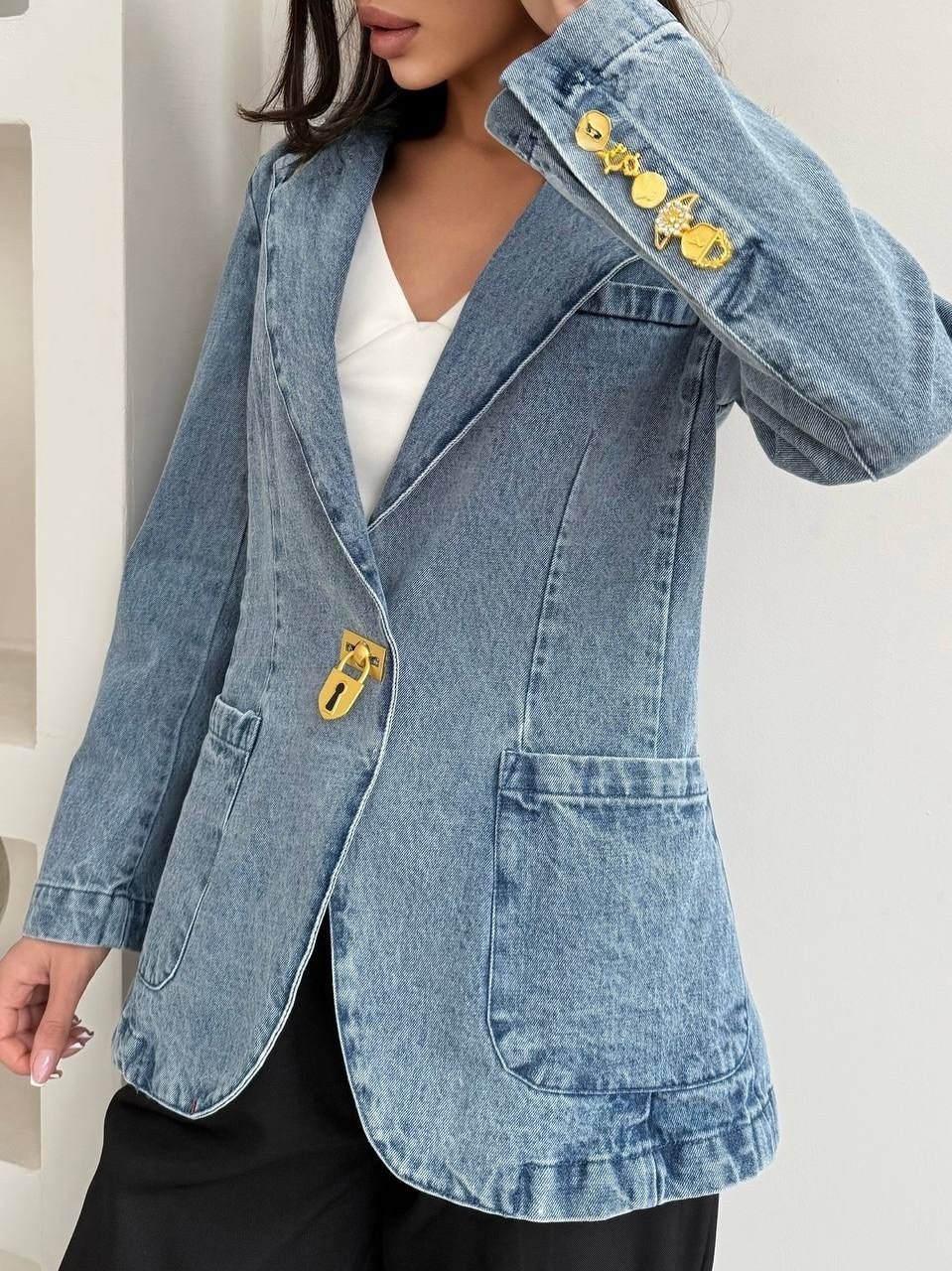 джинсовый пиджак,пиджак джинсовый женский,джинсовый пиджак оверсайз,джинсовый блейзер женский,джинсовый жакет женский