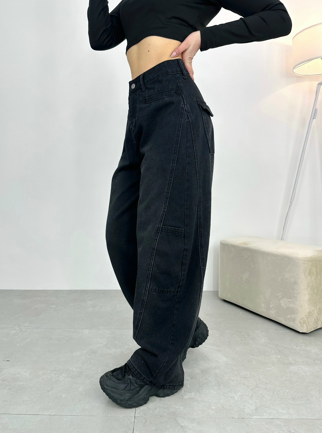 женские джинсы,черные джинсы женские,джинсы женские широкие,джинсы черные,джинсы