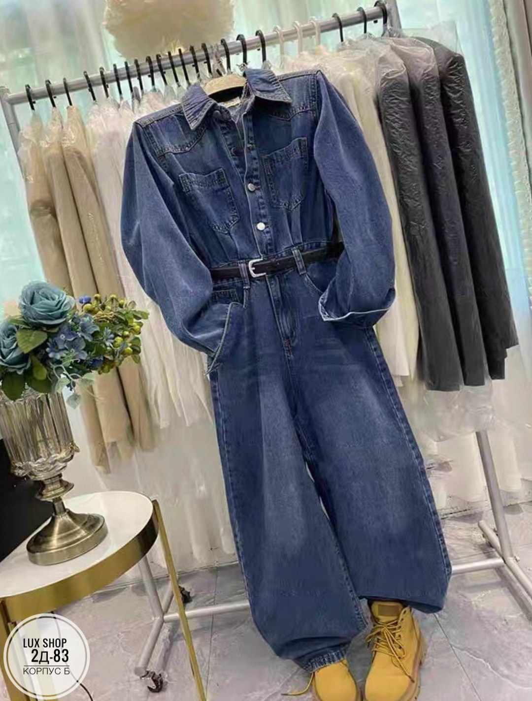джинсовый женский комбинезон,джинсовый комбинезон,женский повседневный комбинезон в джинсовом стиле,джинсовый комбинезон женский 2025,образы с джинсовым комбинезоном