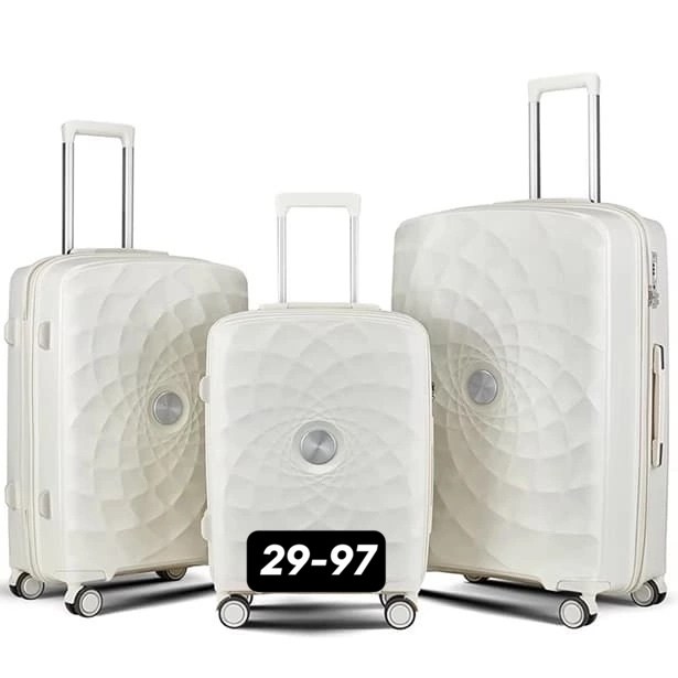 комплект чемодан,чемодан полипропилен,комплект чемоданов верано,чемодан,женский чемодан