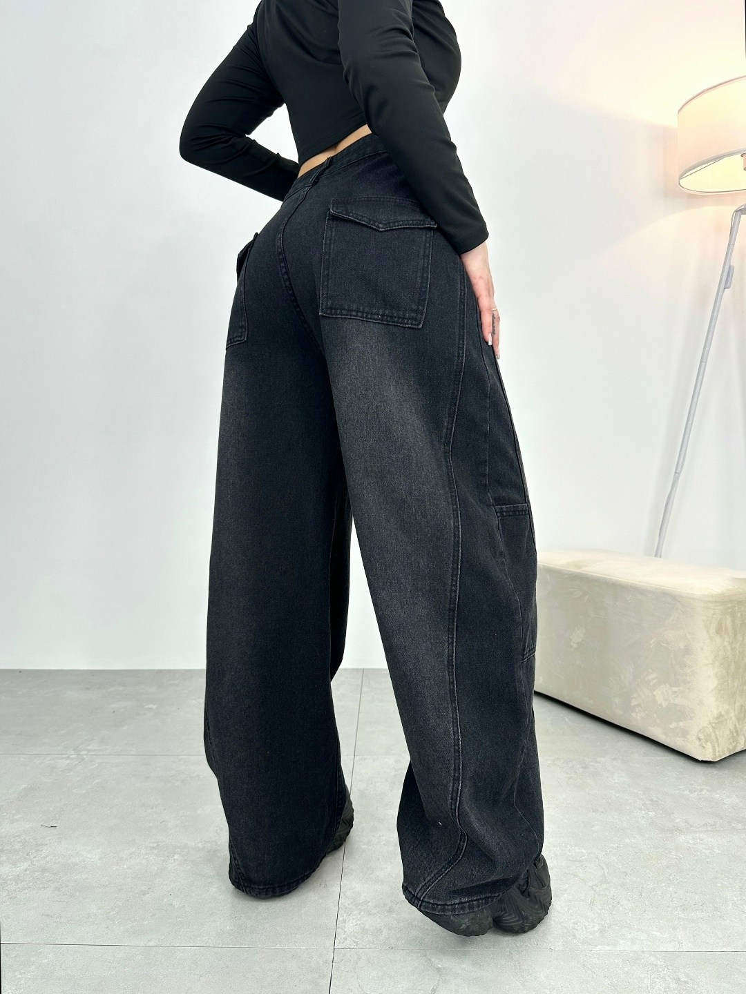 женские джинсы,черные джинсы женские,джинсы женские широкие,джинсы черные,джинсы