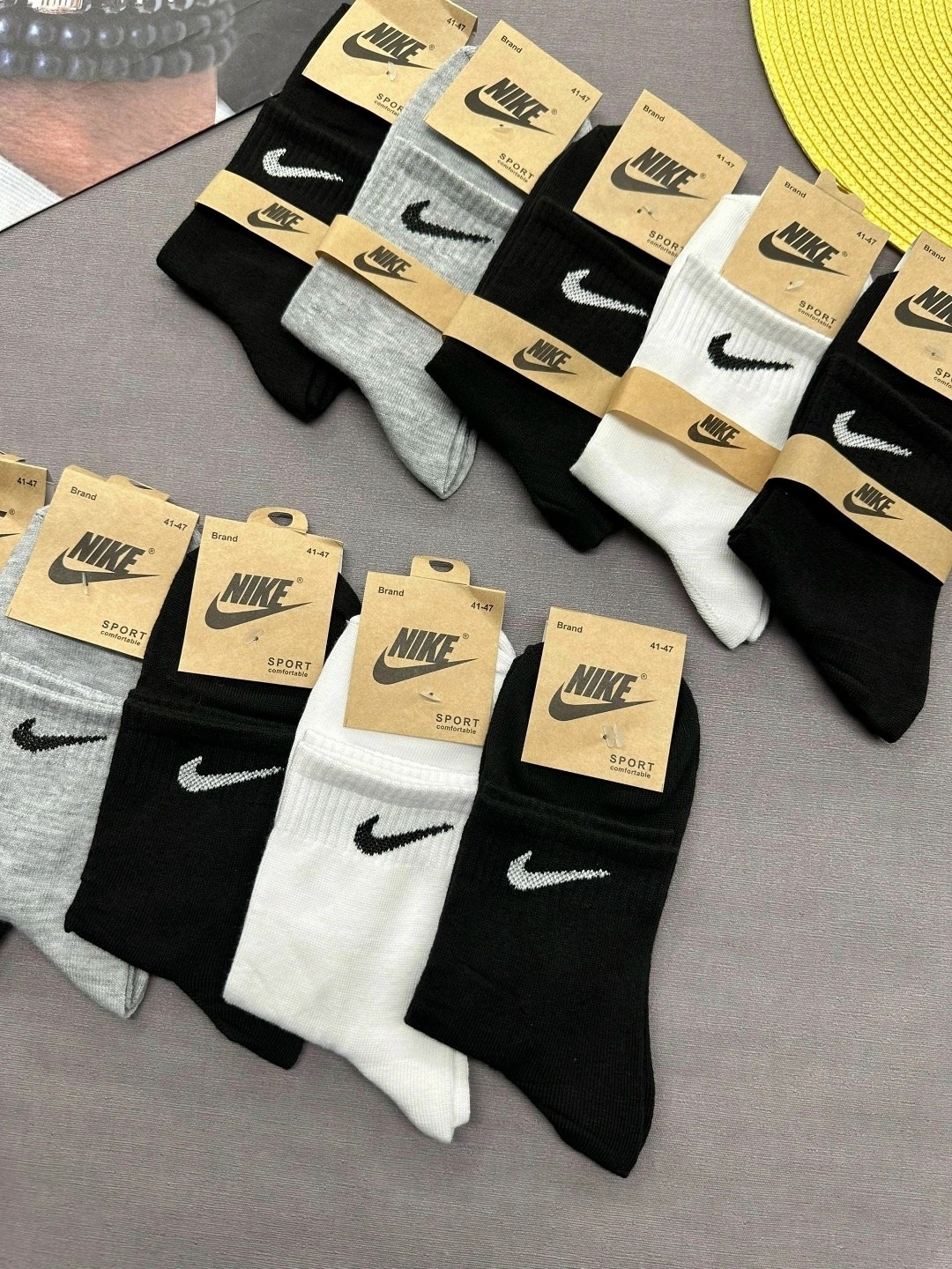 носки мужские 10 пар nike,носки мужские 10 пар,носки мужские,комплект носки мужские,носки мужские спортивные
