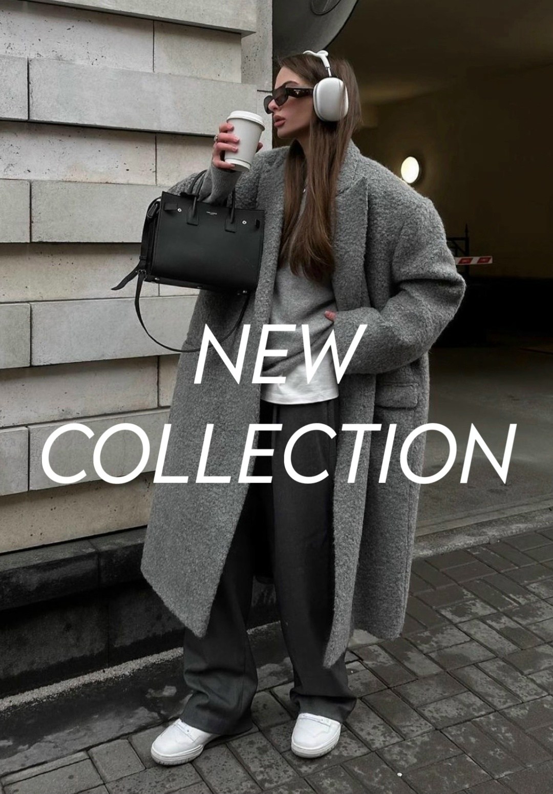 пальто драп оверсайз,пальто для высоких,женское пальто удлиненное шерстяное,пальто оверсайз,серое пальто