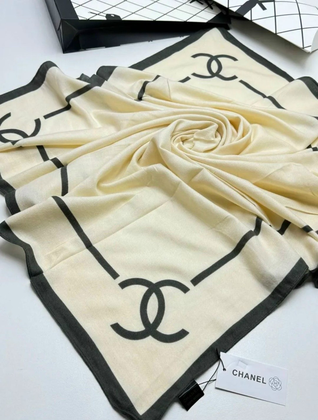 палантин chanel,новинки платок,платок chanel,платки шарф,шарфы для женщин