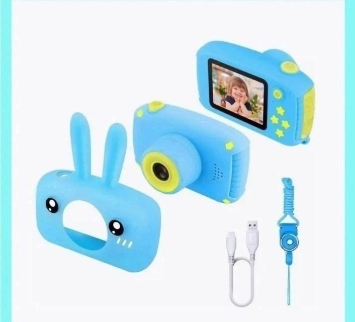 цифровой детский фотоаппарат (камера 3мп),подарок детский фотоаппарат цифровой с селфи,фотоаппарат детский зайчик,детский фотоаппарат цифровой,детский цифровой фотоаппарат с селфи камерой