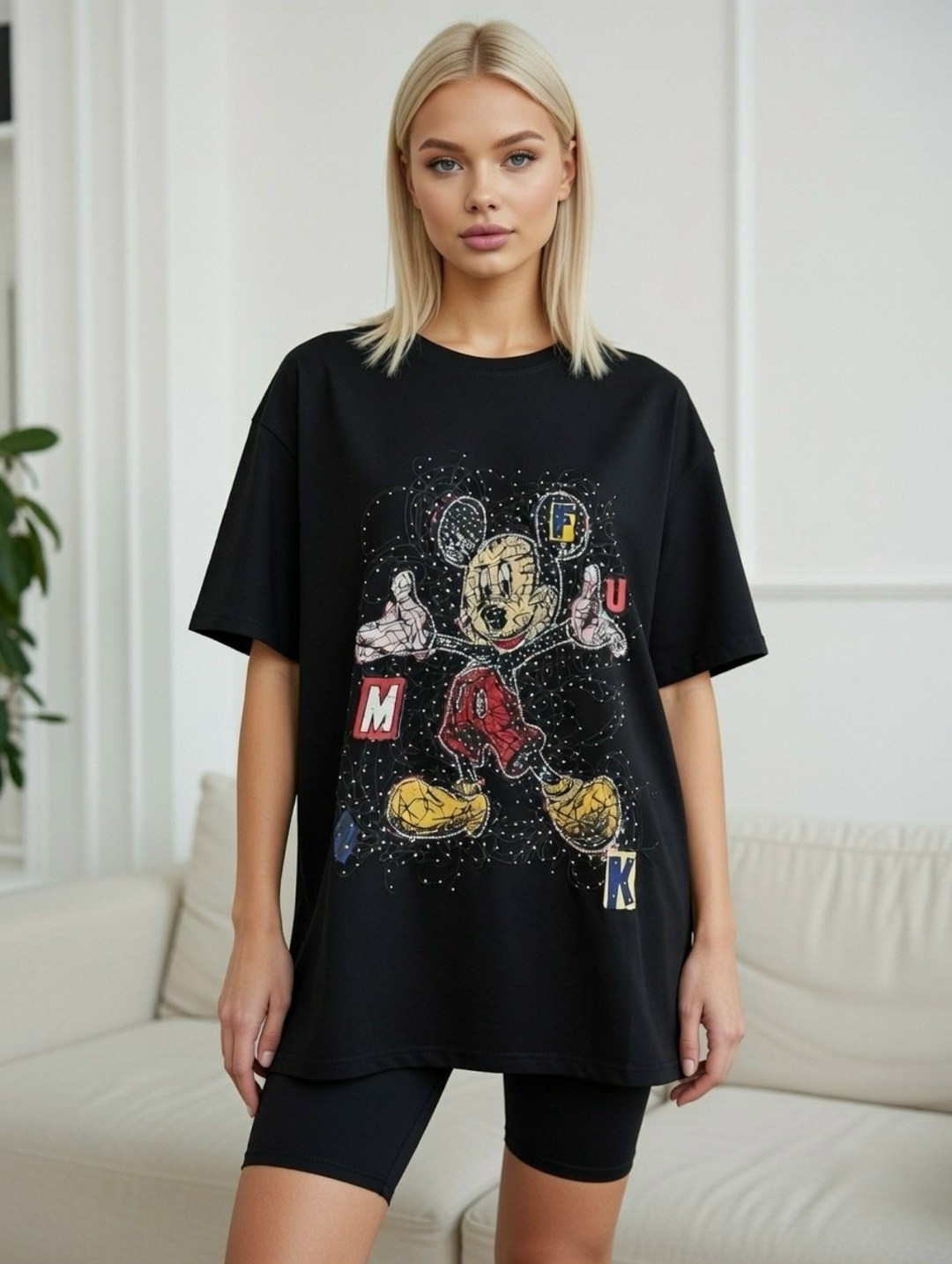 футболка оверсайз с принтом мики маус fashion lux,футболки оверсайз с принтами,футболка оверсайз с,футболки женская оверсайз с принтом,футболка оверсайз с принтом мики маус