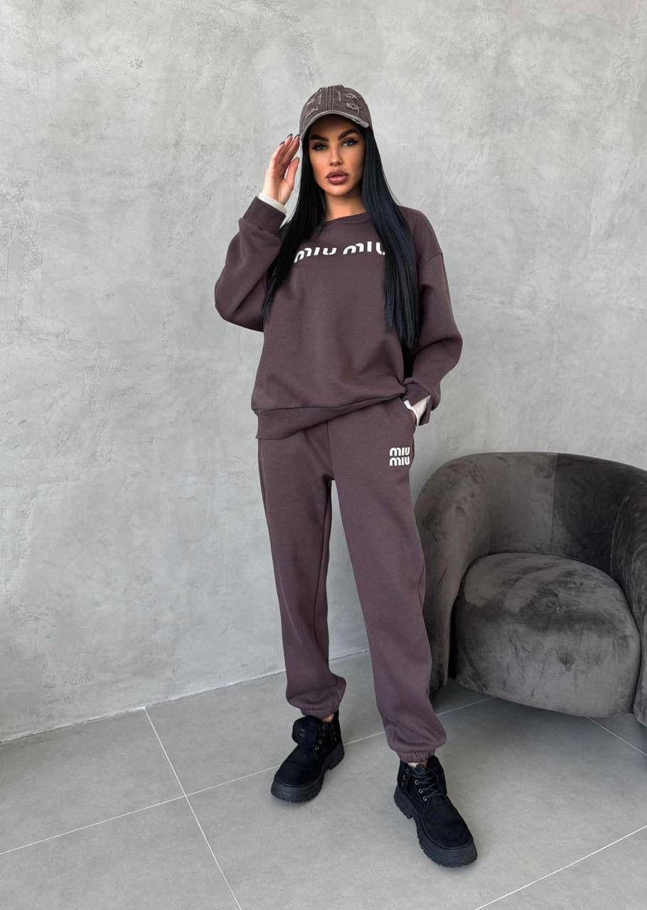 костюм спортивный miu miu,спортивный костюм женский на флисе,костюм женский на флисе,женский спортивный костюм,костюм спортивный женский повседневный