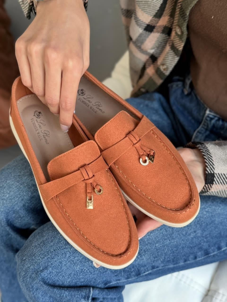 замшевые лоферы,,лоферы женские замшевые,серые замшевые лоферы,лоферы loro piana