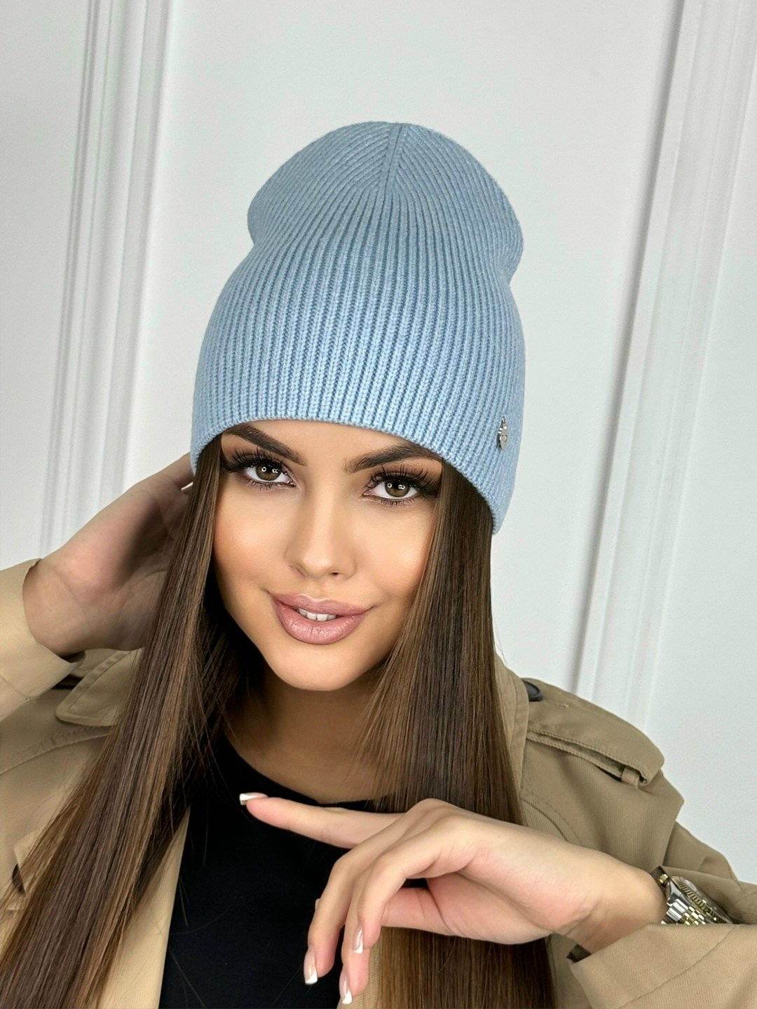 шапка цвет серый,женская шапка бини,шапка бини,шапка,шапка женская