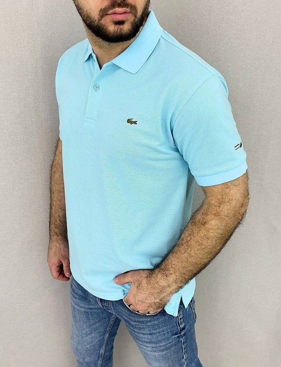 поло с коротким рукавом мужское,мужская футболка поло,оранжевая поло лакосте,поль лакосте,мужская мода