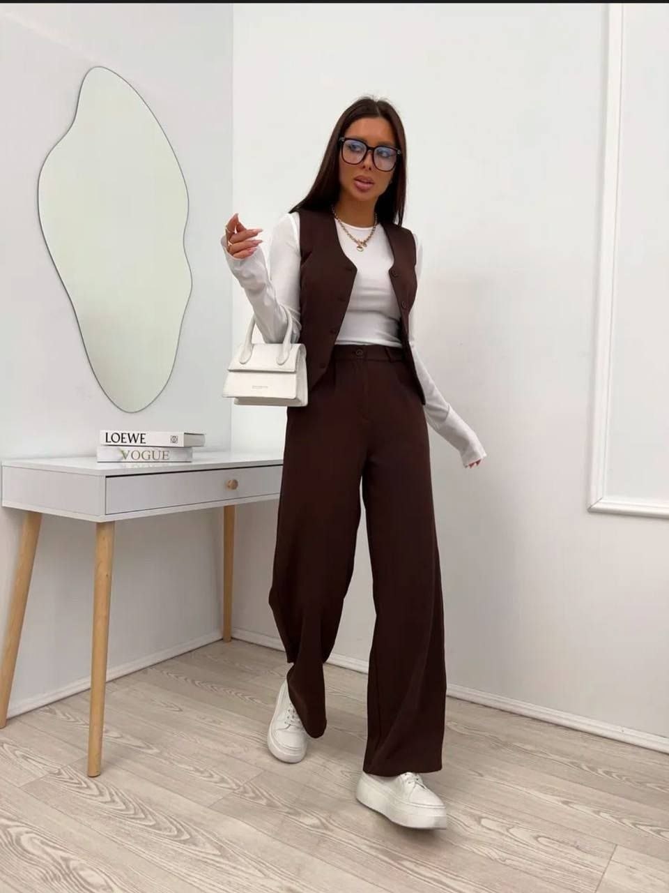 костюм брючный деловой с жилетом dayando,костюм брючный деловой с жилетом,костюм брючный с жилеткой,костюм брючной,комбинезон женский брючный