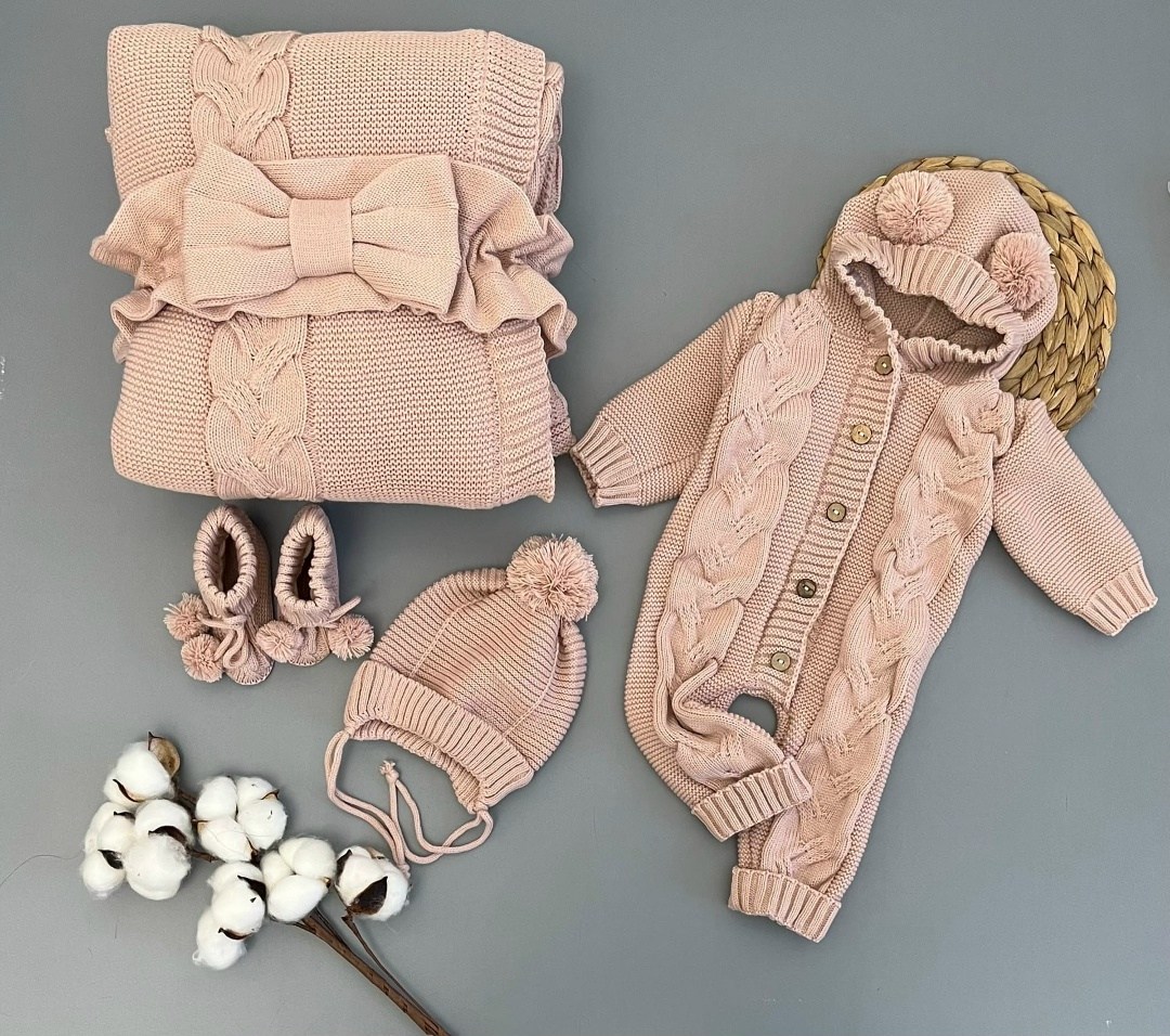 комплект на выписку для новорожденных,вязаный комплект на выписку,комплект на выписку вязаный 5 предметов молочный,комплект на выписку тося&бося новорожденные,комплект на выписку для новорожденного