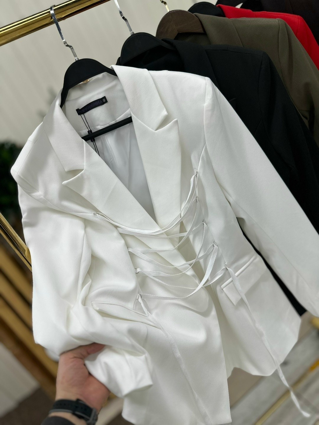 женские костюмы,стильные женские костюмы,женская мода,одежда в корейском стиле,пиджак с поясом