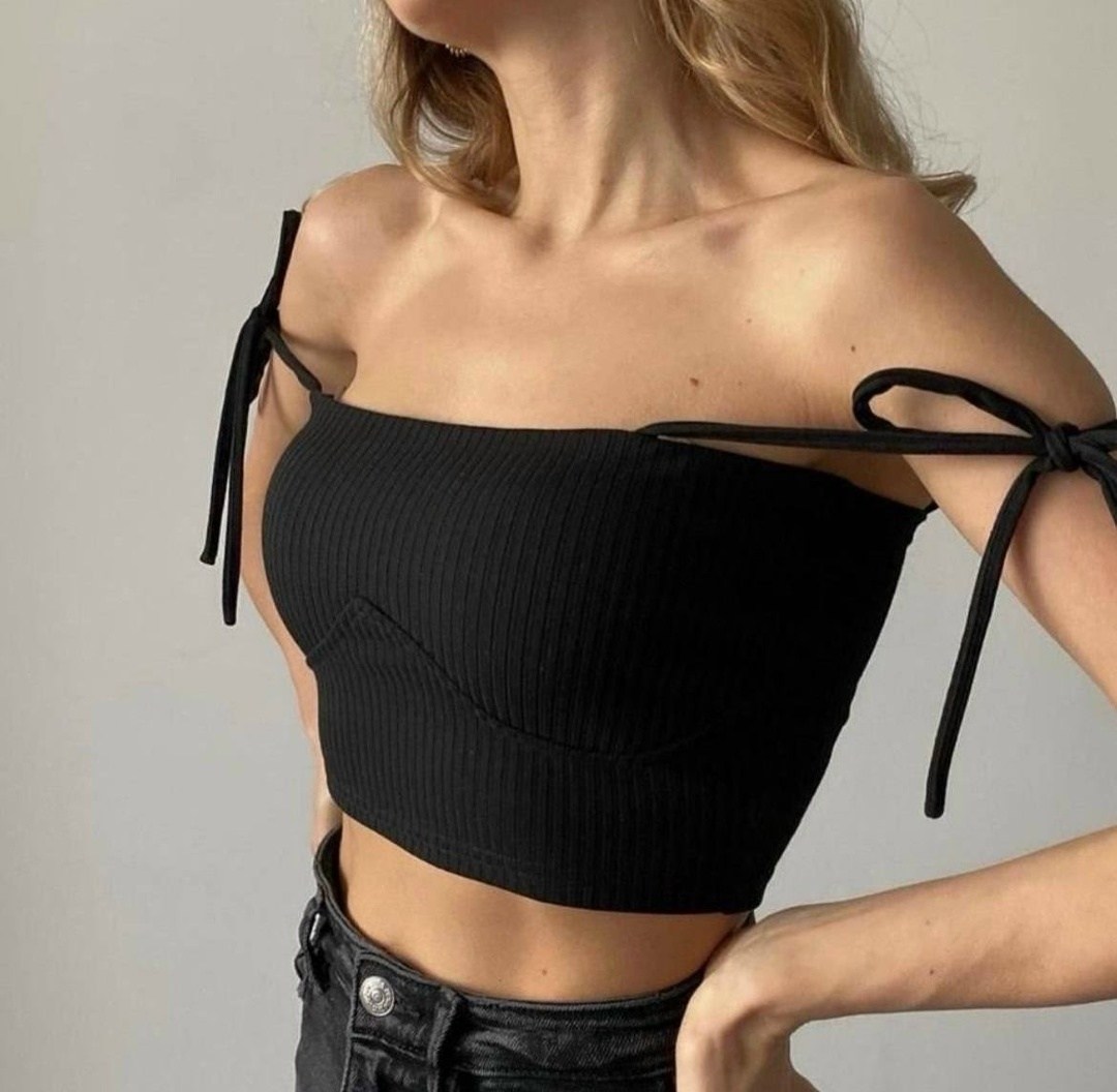 топ женский,топ женский на бретельках,топик с завязками,топ укороченный,женский кроп топ