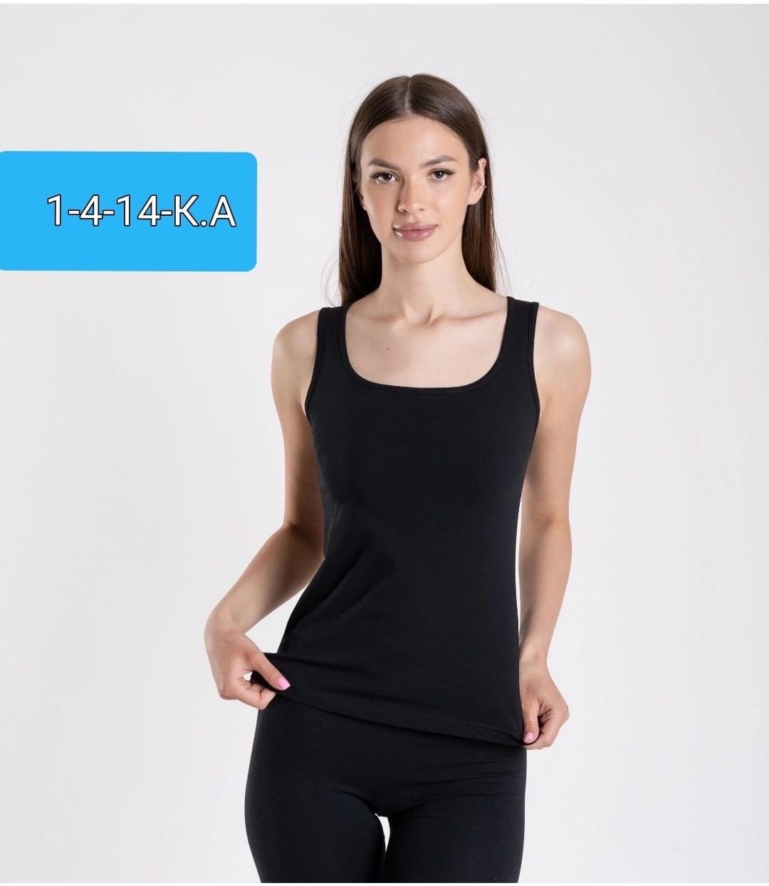 майка женская,черная майка женская,бельевая майка женская,майка женская comazo k-1_37_005,топ майка женская