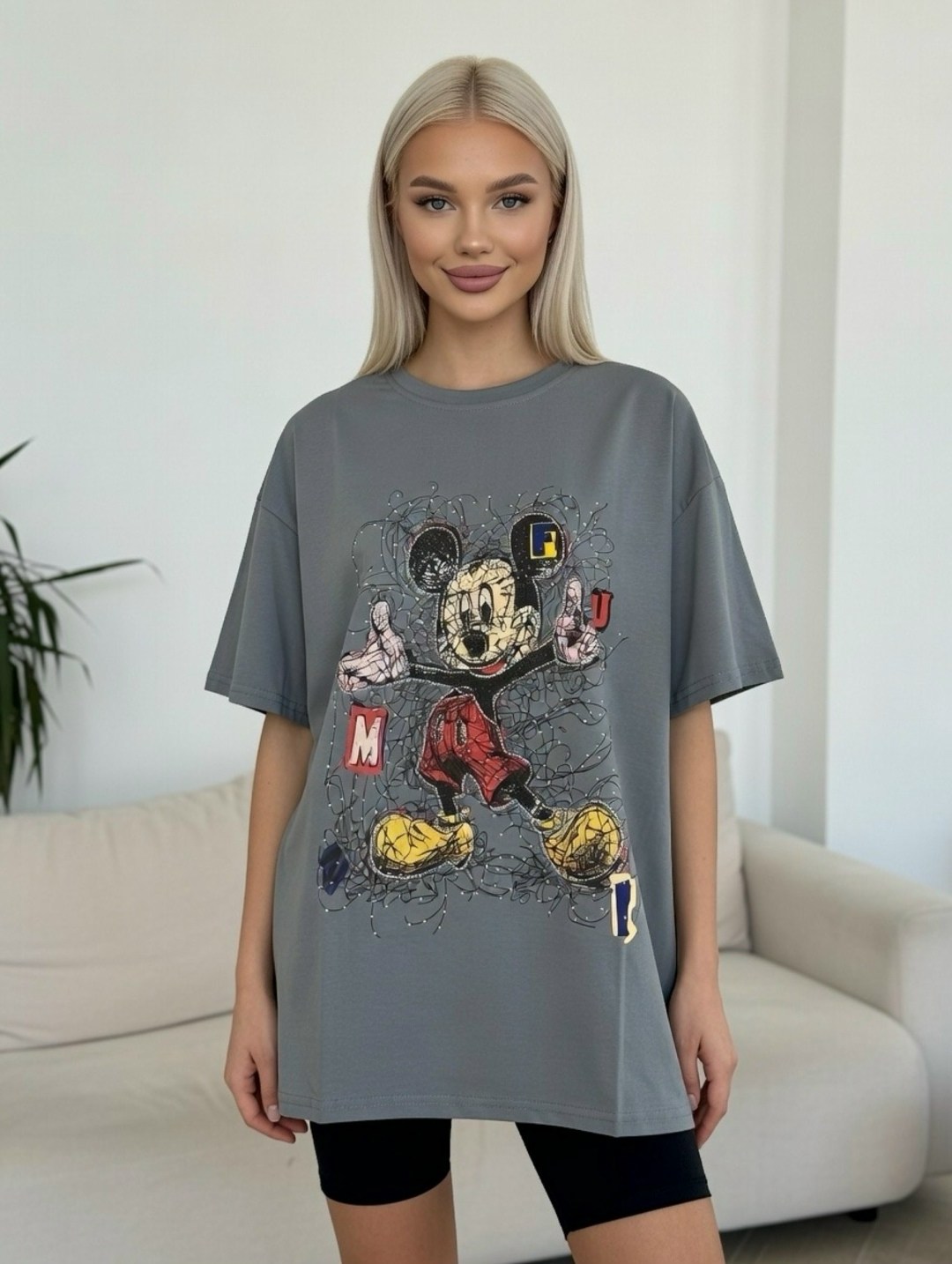 футболка оверсайз с принтом мики маус fashion lux,футболки оверсайз с принтами,футболка оверсайз с,футболки женская оверсайз с принтом,футболка оверсайз с принтом мики маус