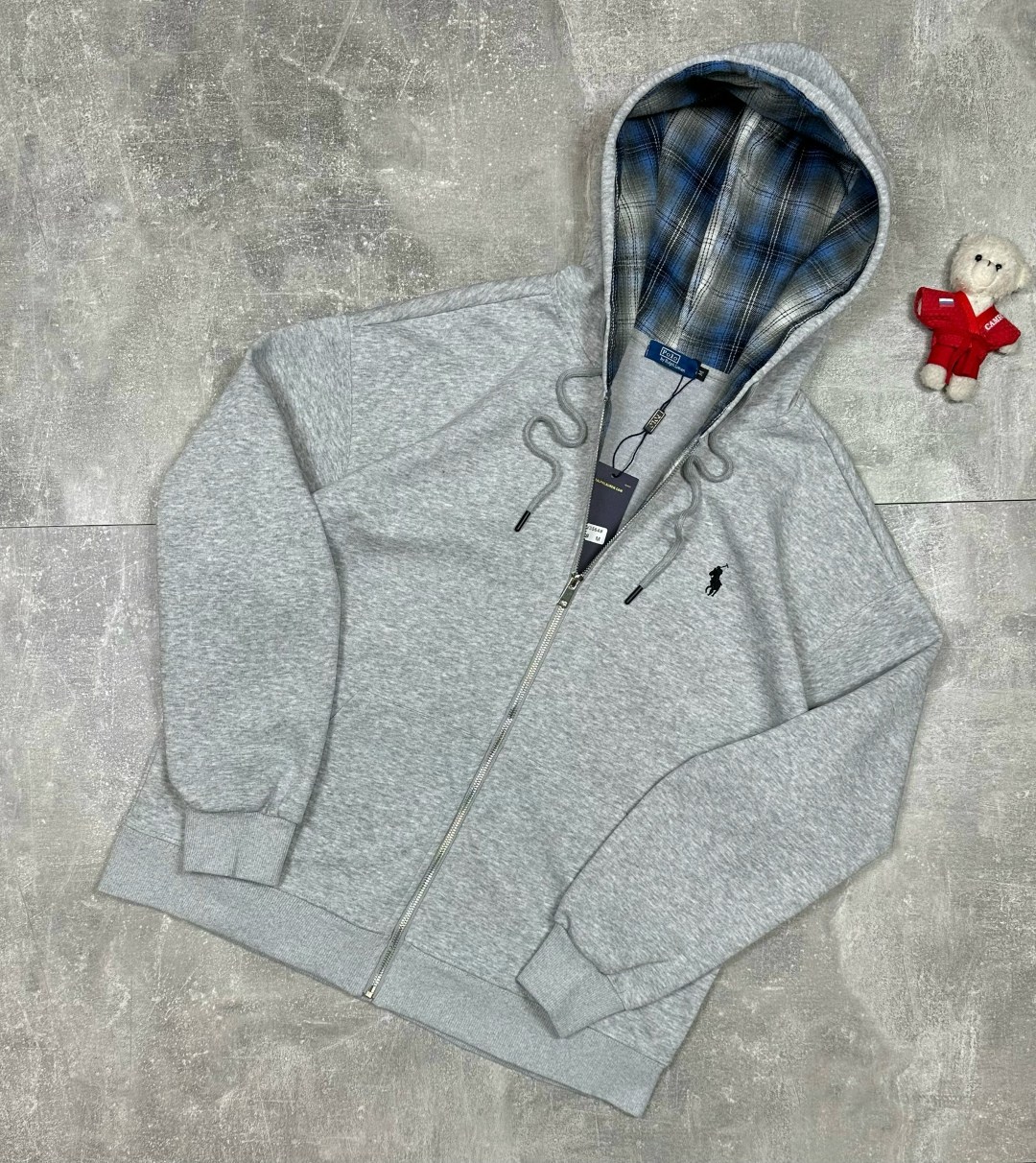 polo zip hoodie ralph lauren серая,зип худи polo ralph lauren,ralph lauren grey zip hoodie,polo hoodie,мужская толстовка