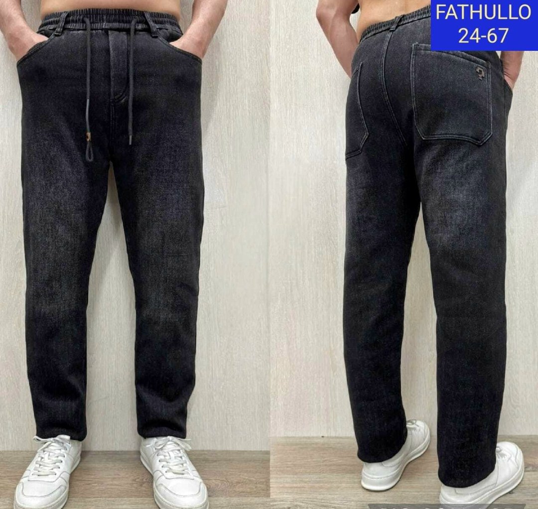 джинсы мужские на флисе,джинсы мужские бананы,джинсы мужские,брюки джинсы,джинсы мужские бананы на флисе